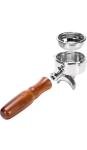58mm Espresso Portafilter with Wood Handle