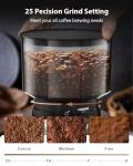 Aromaster Burr Coffee Grinder with 25 Settings