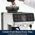 Hausmojo CM1620 Espresso Machine with Grinder