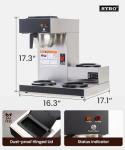 SYBO 12-Cup Commercial Drip Coffee Maker
