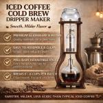 Nispira Cold Brew Drip Coffee Maker - 6-8 Cups