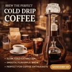 Nispira Cold Brew Drip Coffee Maker - 6-8 Cups