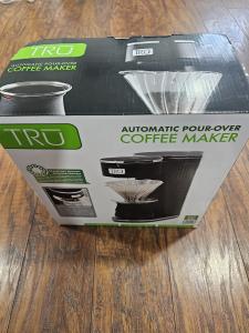 TRU Automatic Pour-Over Coffee Maker with Carafe