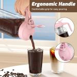 Stainless Steel Cold Brew Coffee Pitcher 64oz