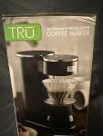 TRU Automatic Pour Over Coffee Maker with Digital Controls