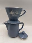 Melitta Heritage Blue Porcelain Pour-Over Coffee Maker