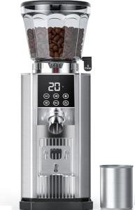 COFIBREWS Home Coffee Bean Burr Grinder 45 Settings