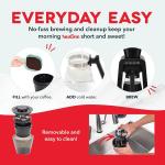 DASH Cold Brew Coffee Maker, 40oz - Gray