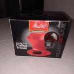 Melitta Single Cup Pour-Over Coffee Brewer