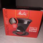 Melitta Single Cup Pour-Over Coffee Brewer