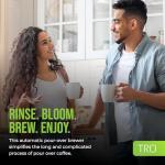 TRU Automatic Pour Over Coffee Maker with Controls