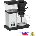 Automatic Pour-Over Coffee Maker with Glass Carafe