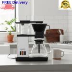 Automatic Pour-Over Coffee Maker with Glass Carafe