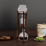 Cold Brew Drip Tower Coffee Maker - Brown