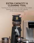 AMZCHEF Single Dose Burr Coffee Grinder 75 Settings