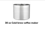 38 oz Cold Brew Coffee Maker for Easy Brewing