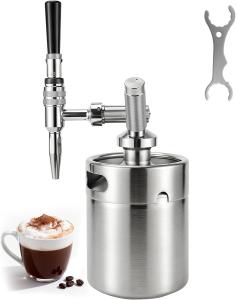 Nitro Cold Brew Coffee Maker with Mini Keg