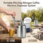 Nitro Cold Brew Coffee Maker with Mini Keg