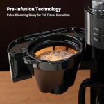 Gevi 10-Cup Drip Coffee Maker with Grinder