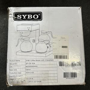 SYBO 12-Cup Stainless Steel Coffee Maker