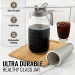 Zulay Cold Brew Coffee Maker with Mason Jar
