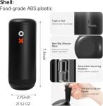 Nuttii Portable Electric Burr Coffee Grinder - Tangerine