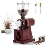 Flyseago Electric Burr Coffee Grinder - Silent & Adjustable