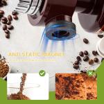 Flyseago Electric Burr Coffee Grinder - Silent & Adjustable