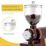 Flyseago Electric Burr Coffee Grinder - Silent & Adjustable
