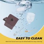 Flyseago Electric Burr Coffee Grinder - Silent & Adjustable