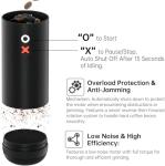 Nuttii Electric Burr Coffee Grinder - Portable & Quiet