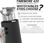 Nuttii Electric Burr Coffee Grinder - Portable & Quiet