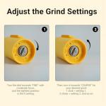 Nuttii Electric Burr Coffee Grinder - Portable & Quiet