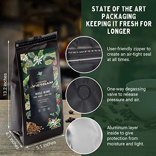 Strong Vietnamese Robusta Espresso Coffee Beans