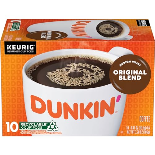Dunkin' Original Blend Coffee, 60 K-Cup Pods
