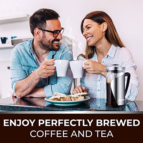 Mueller French Press Coffee Maker, Strong & Durable