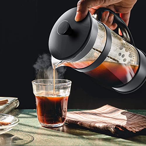 Utopia Kitchen French Press 34oz Coffee Maker - Black