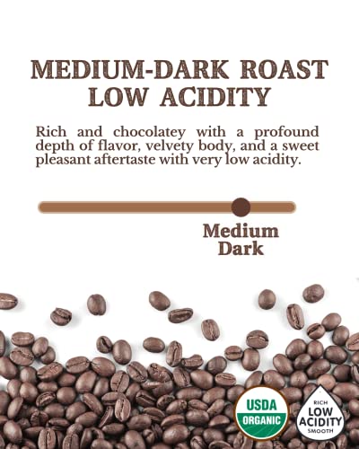 Subtle Earth Organic Medium-Dark Roast Coffee - 2lb