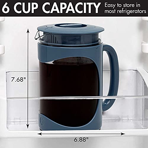 Primula Burke Cold Brew Coffee Maker, Comfortable Handle, Durable Carafe