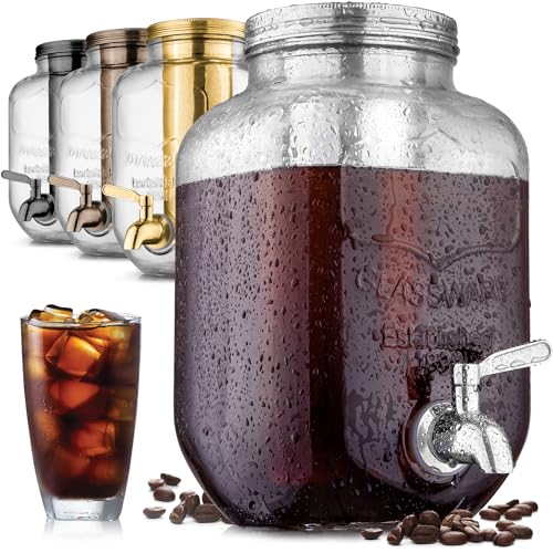 Extra-Thick Glass Cold Brew Coffee Maker