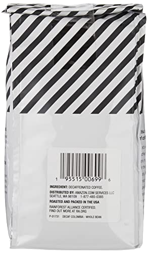 Decaf Colombia Coffee, Medium Roast, 12oz - AmazonFresh