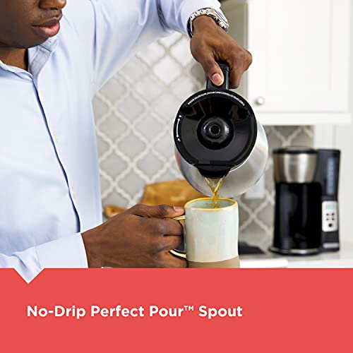 12 Cup Black Drip Coffee Maker by BLACK+DECKER