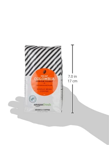 Decaf Colombia Coffee, Medium Roast, 12oz - AmazonFresh