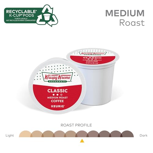 Krispy Kreme Classic Keurig K-Cup Pods, Medium Roast (48 Pack)