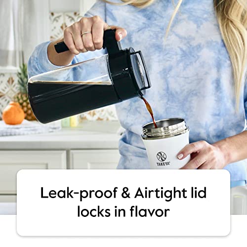 Takeya Deluxe Cold Brew Coffee Maker, Black