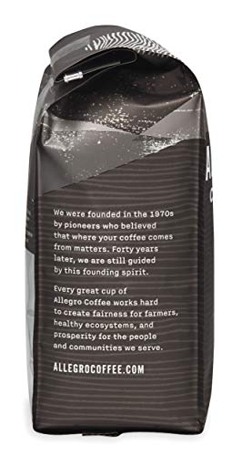 Allegro Organic Decaf Espresso Bel Canto Whole Bean, 12 oz