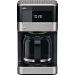 12-Cup Black Braun Brew Sense Coffee Maker