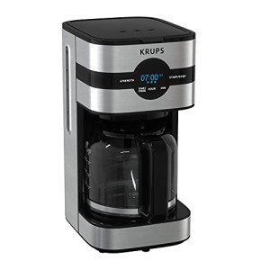 Krups 10-Cup Digital Stainless Steel Coffee Maker