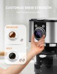 Homtone 10-Cup Programmable Drip Coffee Maker