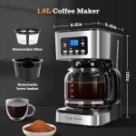 Taylor Swoden 12-Cup Programmable Coffee Maker